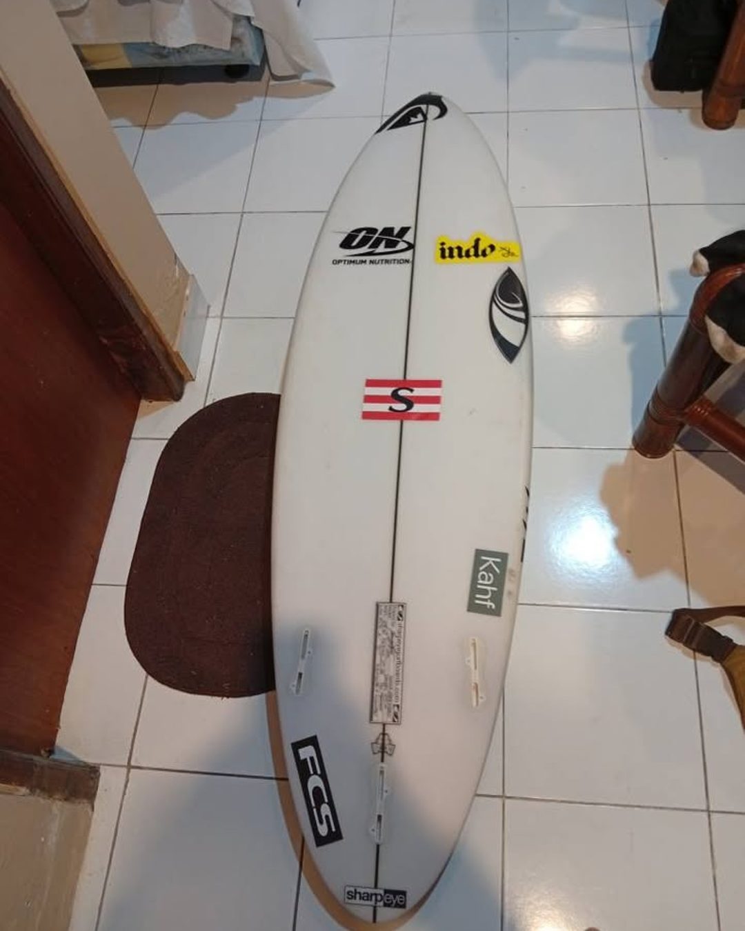 Sharp Eye team board 5'10 28.7L, Rio Waida label, photo 2