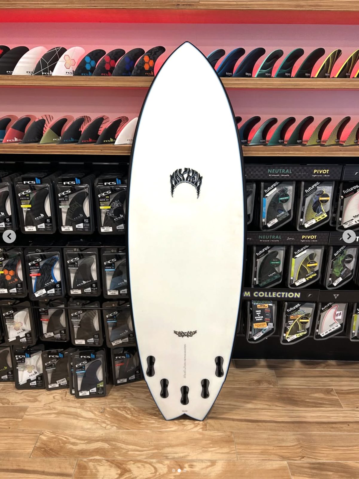5’7 Lost Pisces Black Sheep #8168 - Used Surfboard, photo 2
