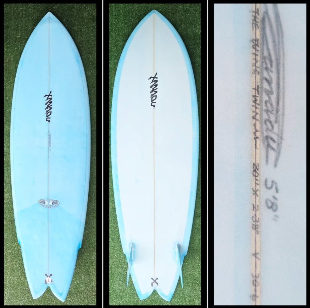 5'8 xanadu Wing Twin Model
