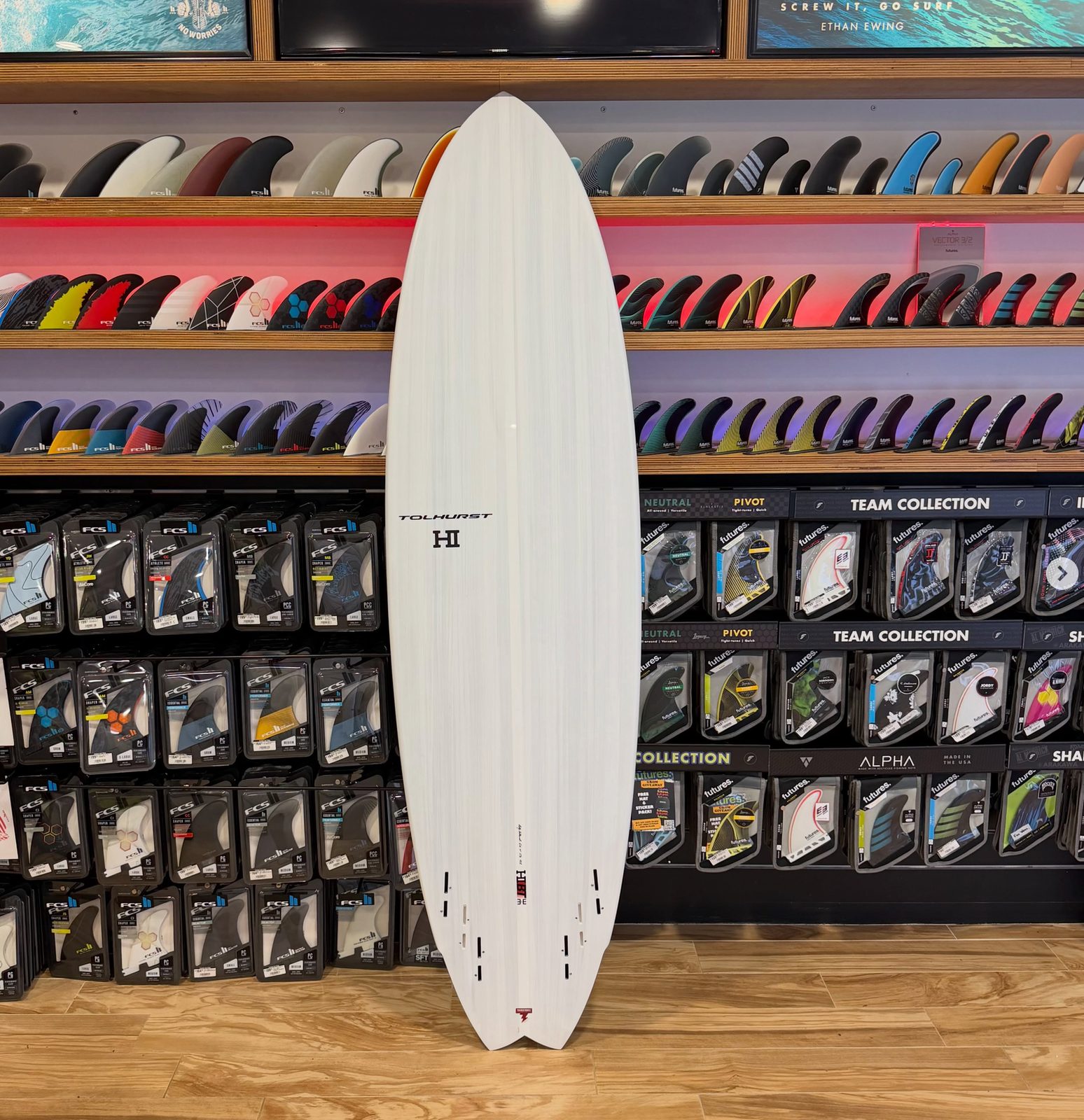 6'10 Tolhurst HI BT 3+3 #8188 - Used Surfboard, photo 2
