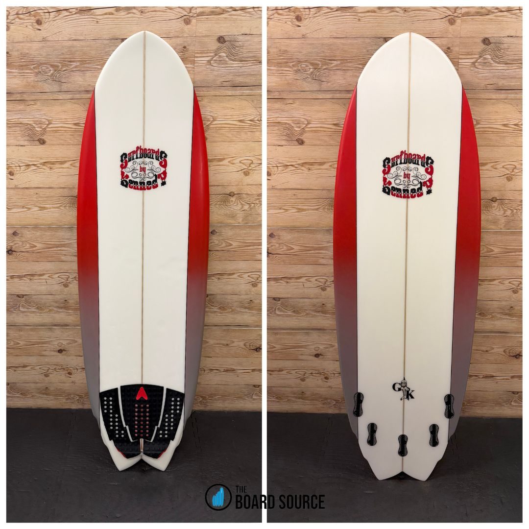 5 Fin Winged Swallow Tail 5'8", photo 1
