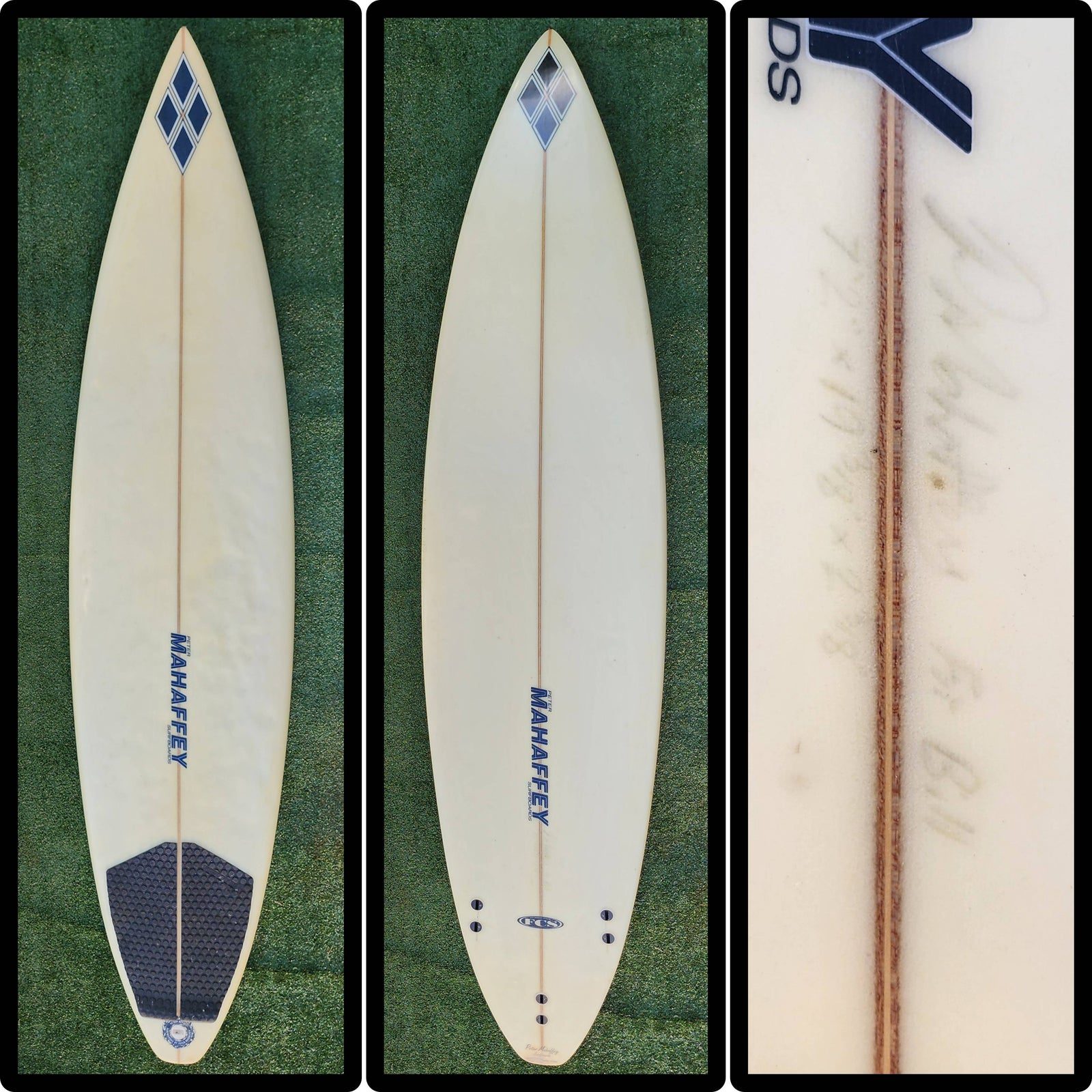 7'2 peter mahaffey Surfboards Custom