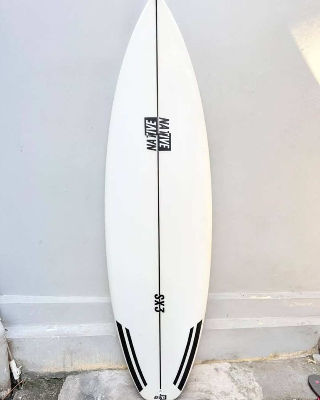 Native surfboard, unridden
