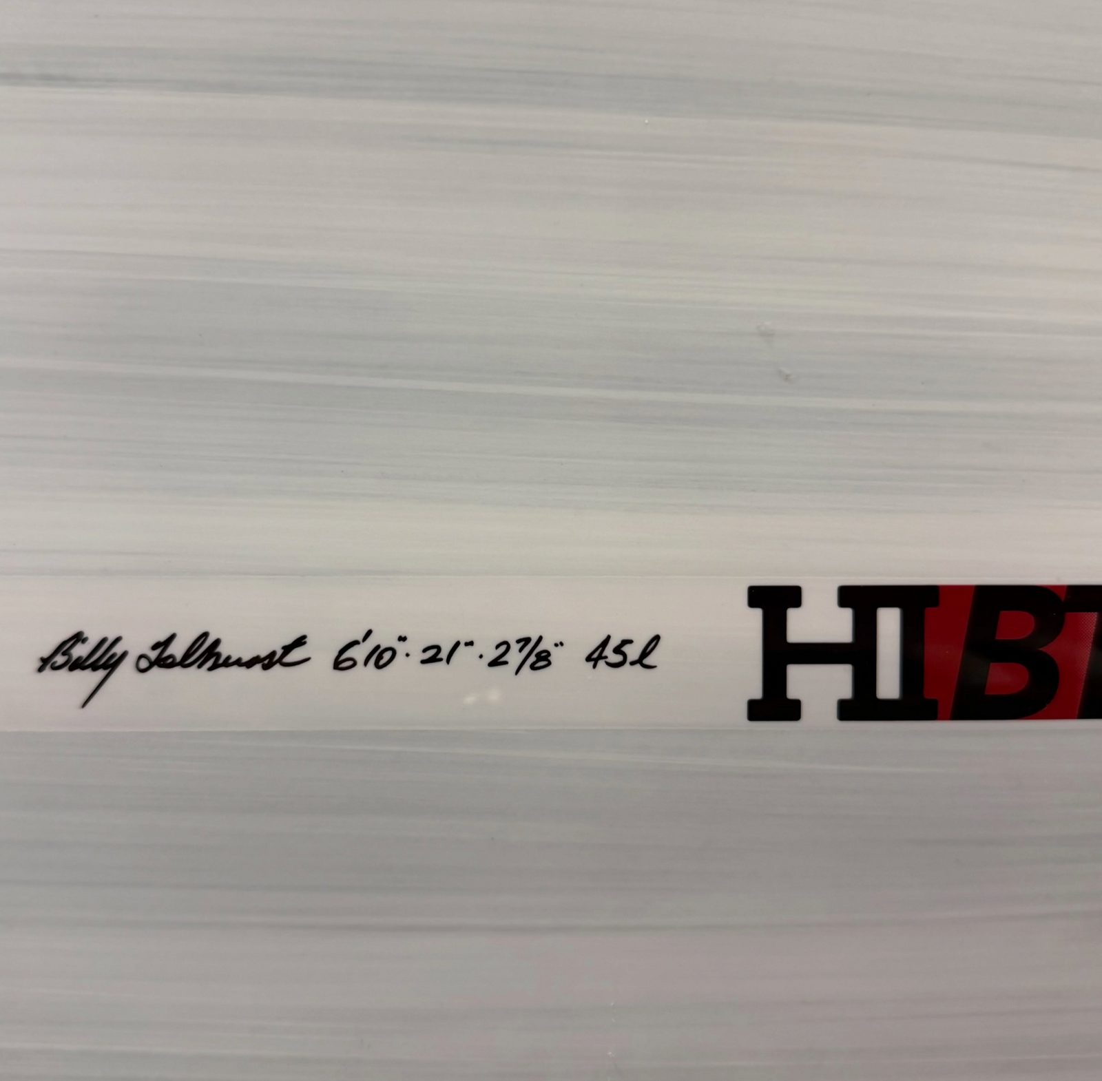 6'10 Tolhurst HI BT 3+3 #8188 - Used Surfboard, photo 3