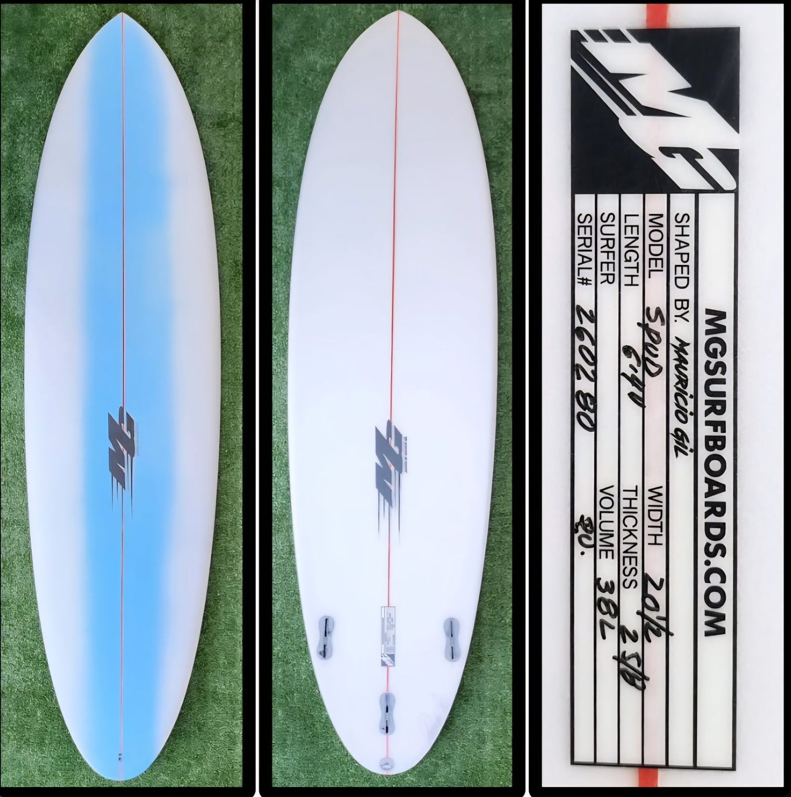 6'4 MG Spud Model