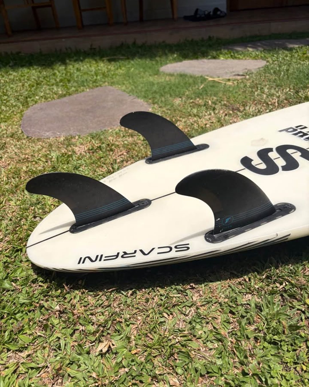 SMTH Shapes 5'8 24.3L with Scarfini fins, photo 3