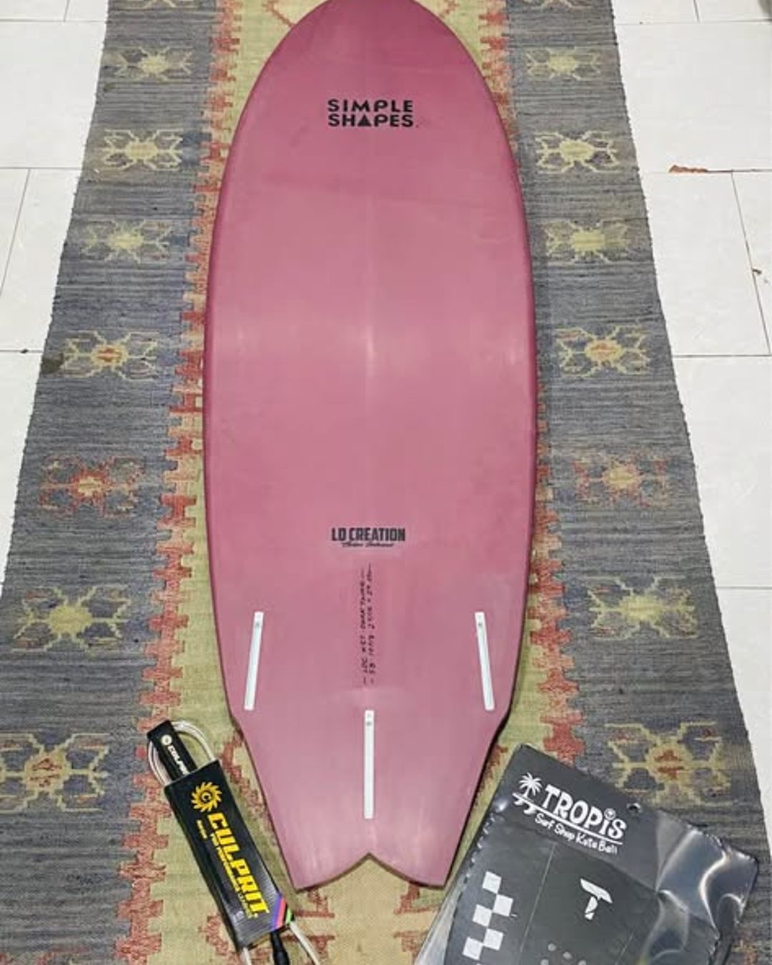 Simple Shapes x LD Creation Dark Twain 5'8", photo 2