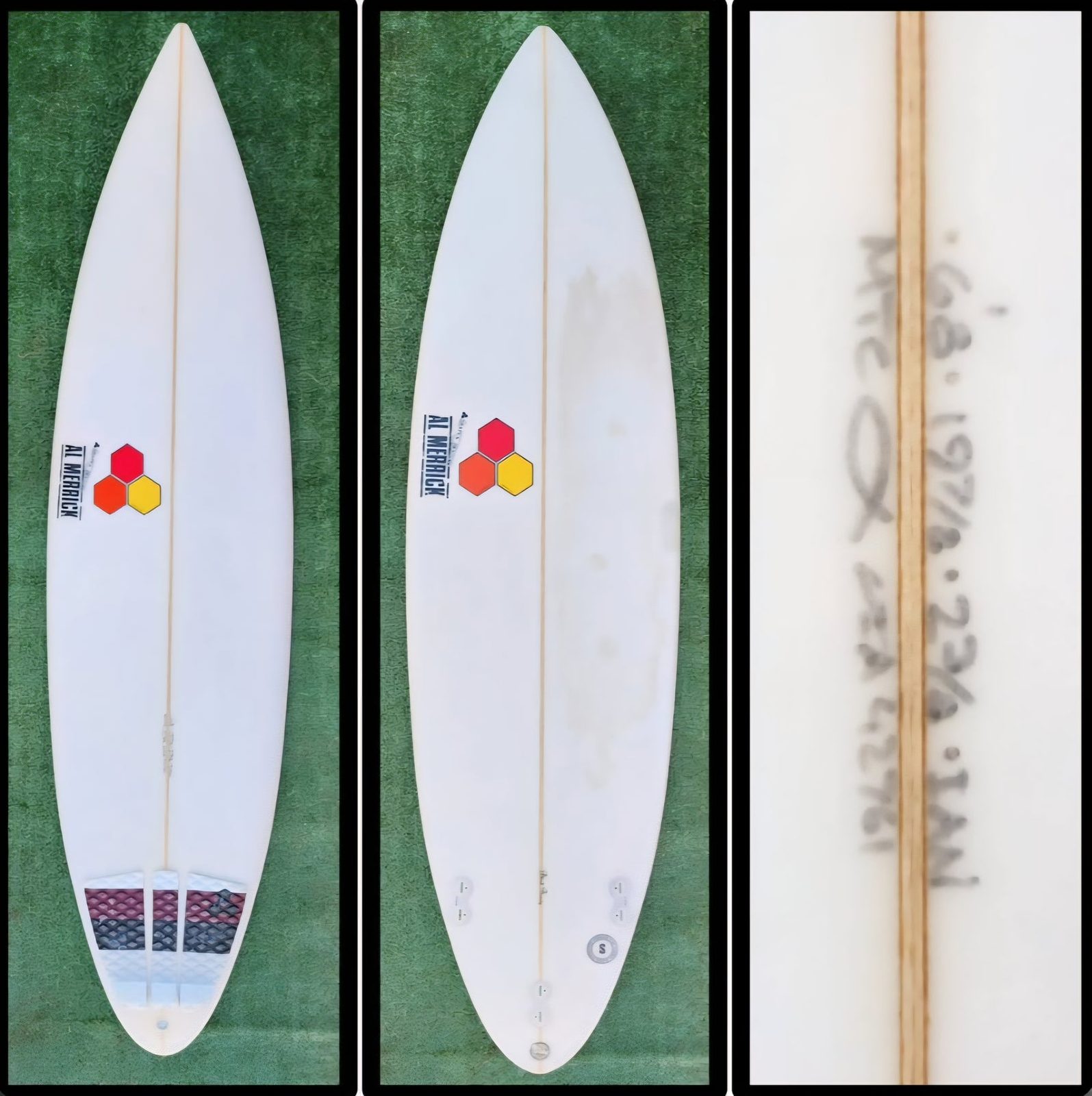 6'8 CiSurfboards Black Beauty Model