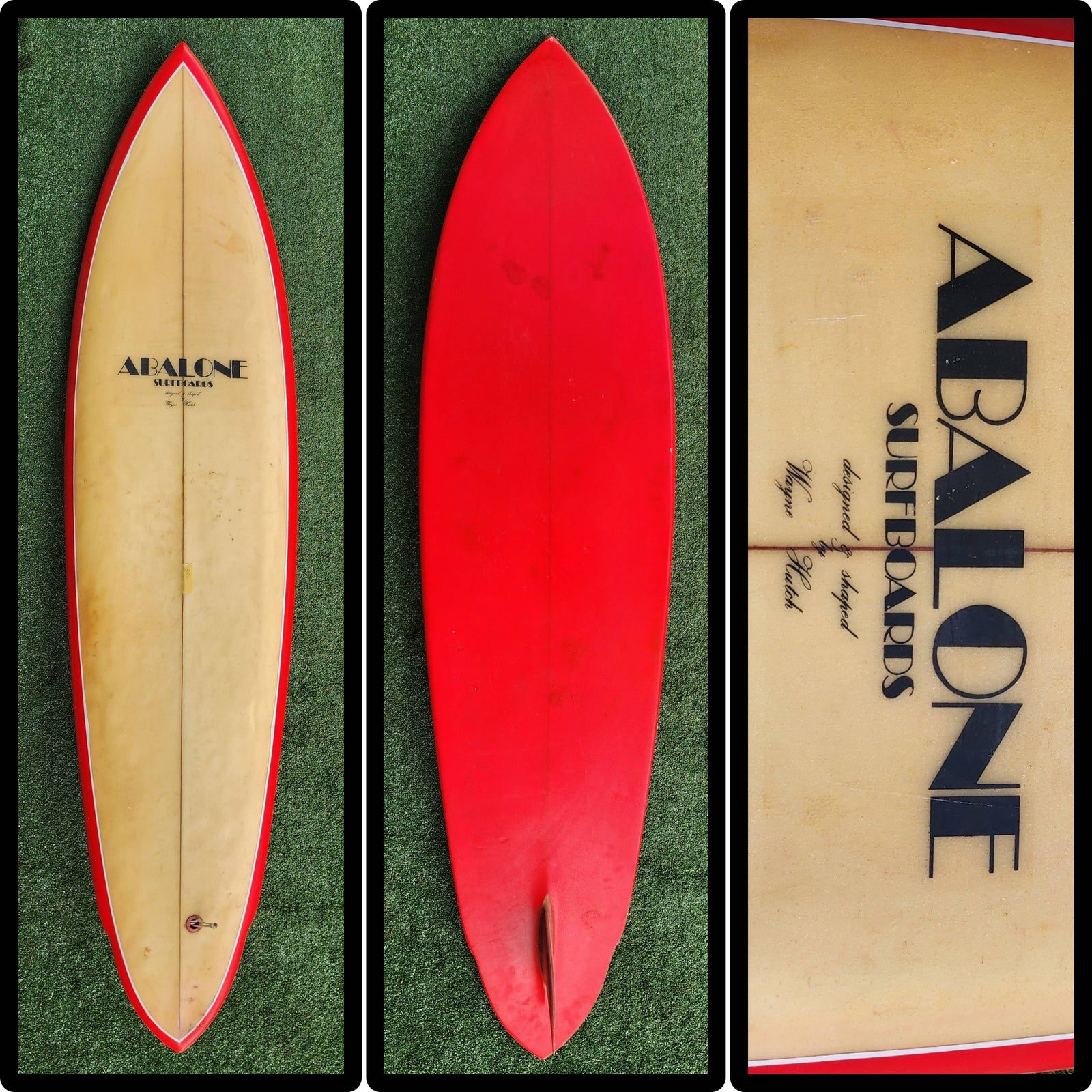 Vintage 1970's Abalone Surfboard