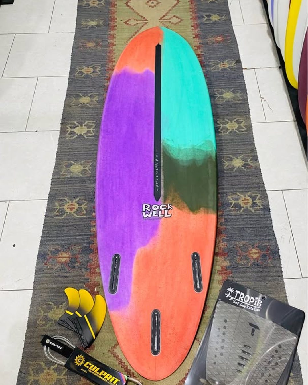 Rockwell midlength 6'6 40L, new, photo 2