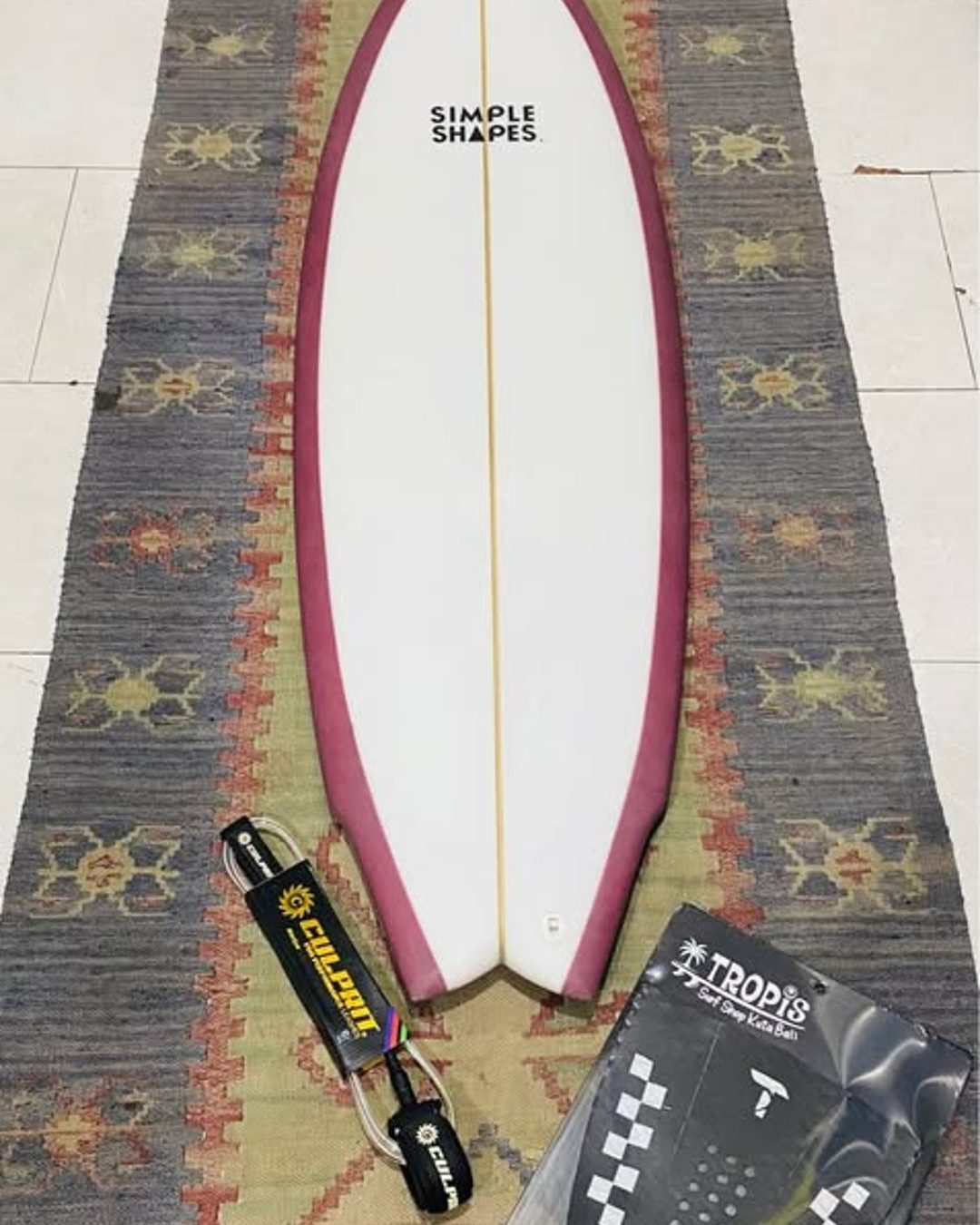 Simple Shapes x LD Creation Dark Twain 5'8"