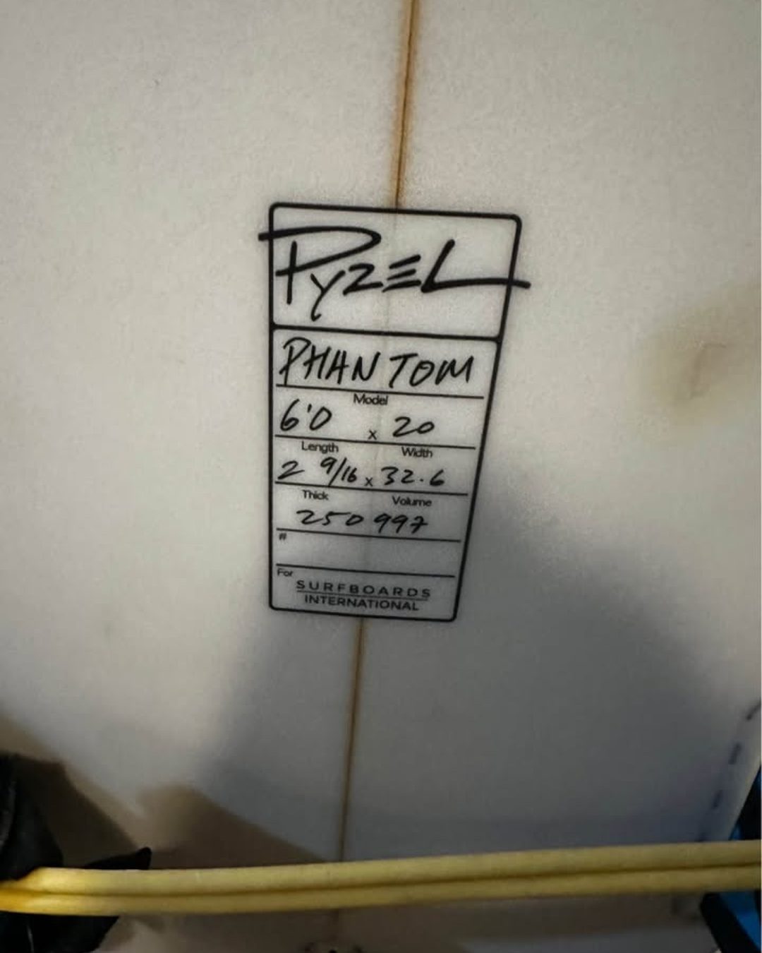 Pyzel Phantom, repaired, photo 3