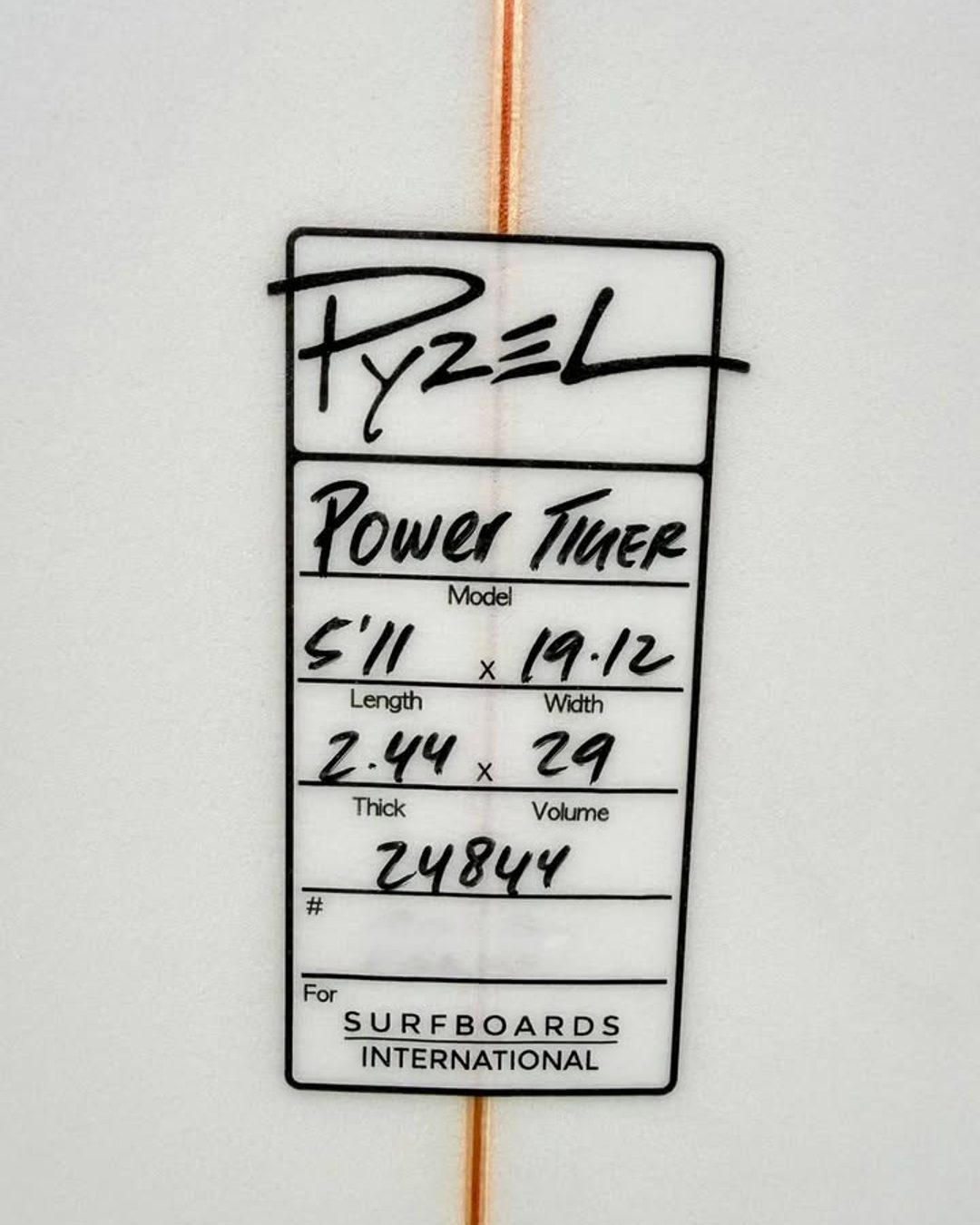 Pyzel Power Tiger, photo 3