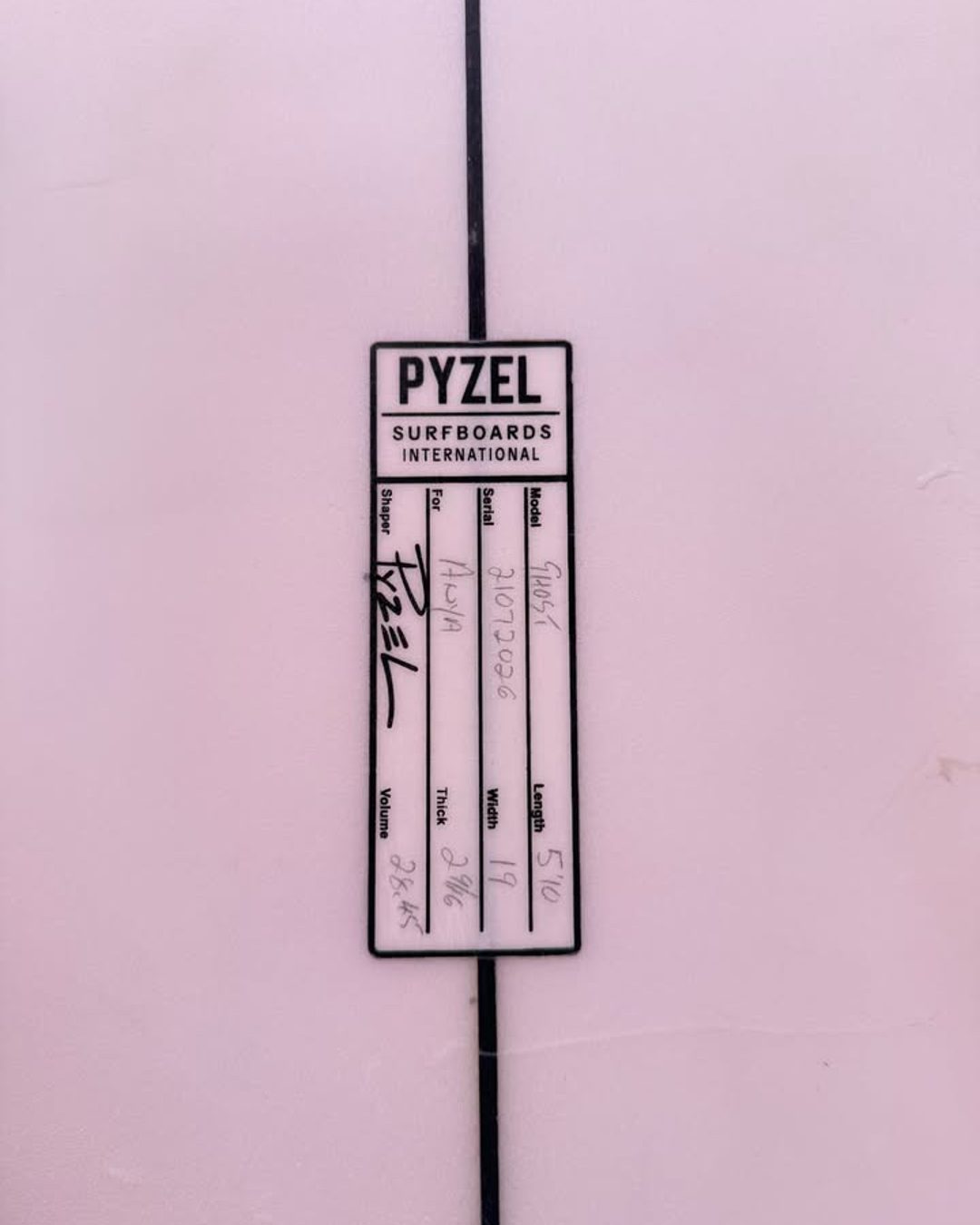 Pyzel Ghost 5'10, South African made, photo 2
