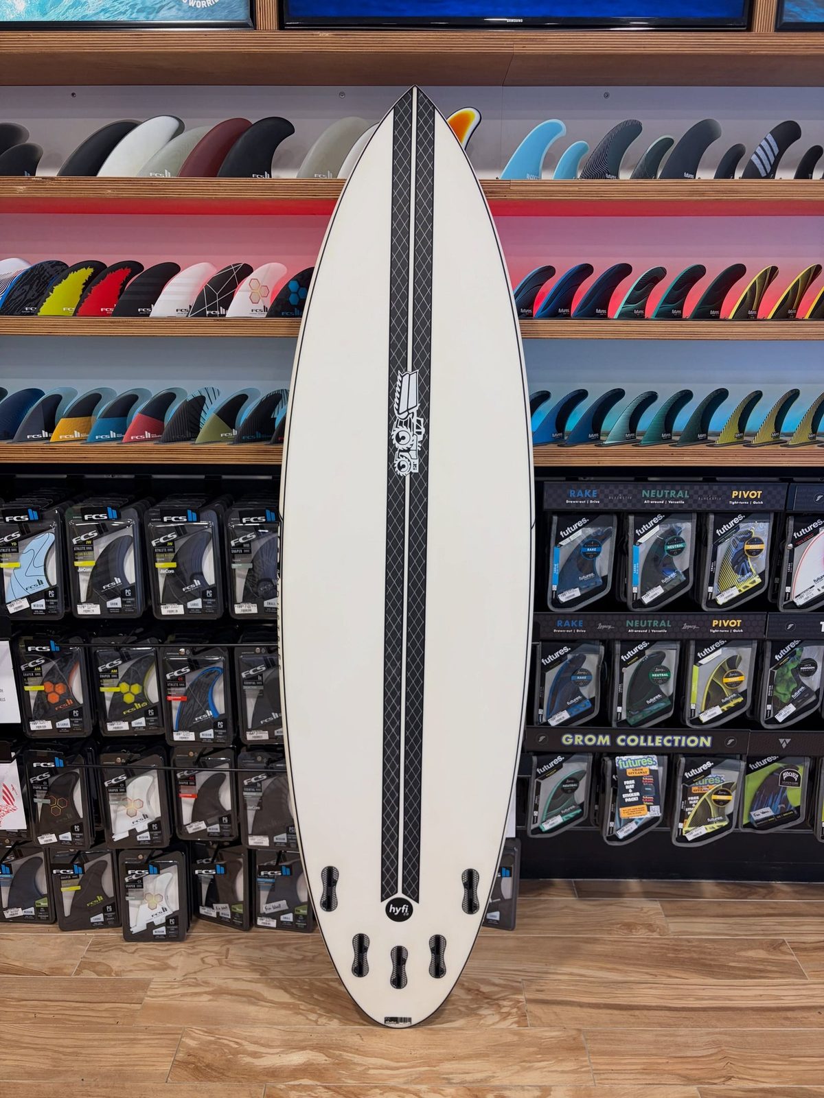 6'8" JS Industries Raging Bull HYFI 2.0 #8165 - Used Surfboard, photo 2
