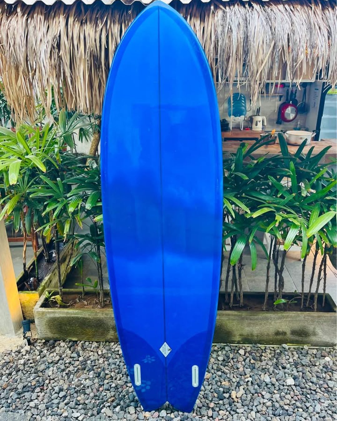 Epoxy twin fin 6'6 38L, photo 2