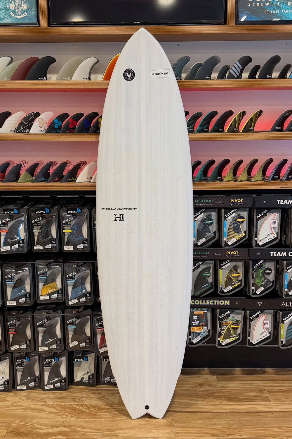 6'10 Tolhurst HI BT 3+3 #8188 - Used Surfboard, photo 1