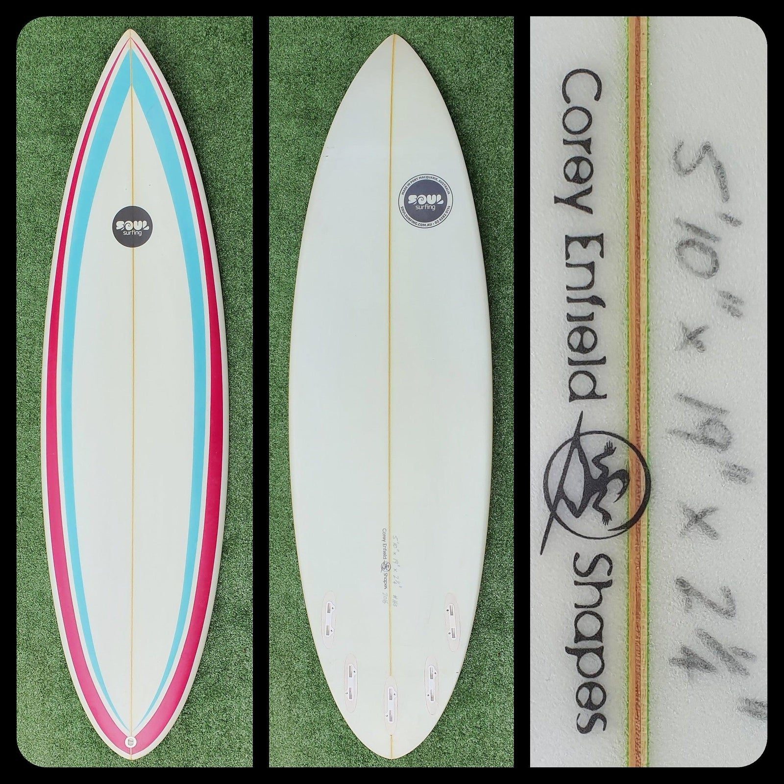 5'10 Soul Surfing Custom New