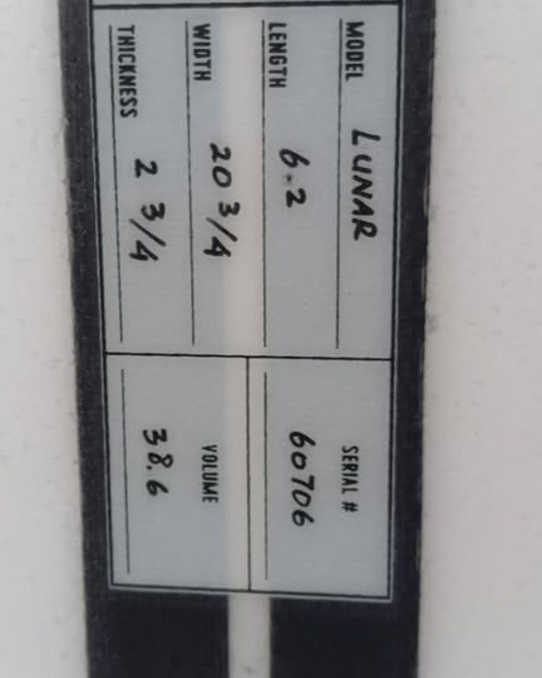 Native Lunar 6'2 38.6L, photo 3