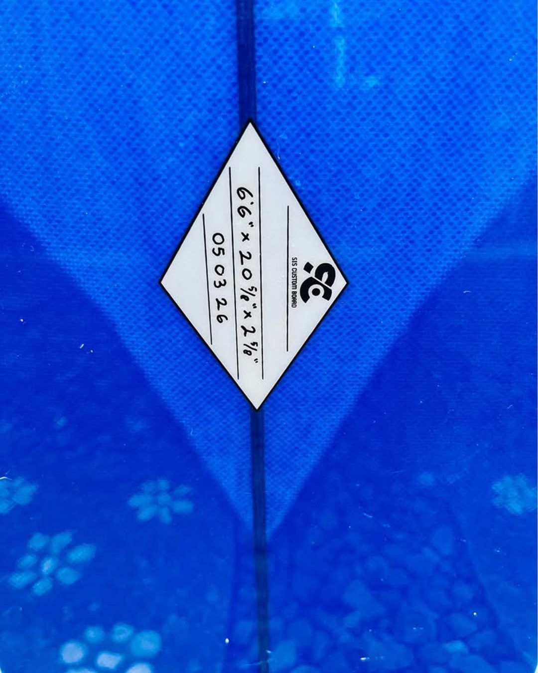 Epoxy twin fin 6'6 38L, photo 3