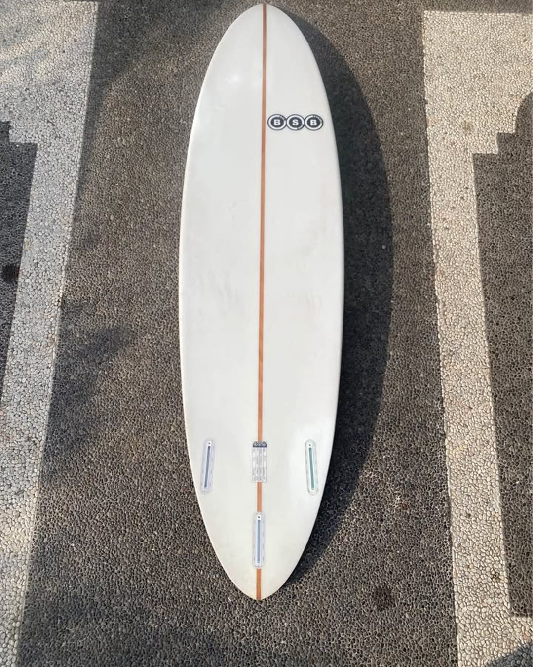 BSB 6'8 custom 39.8L, works as twin
